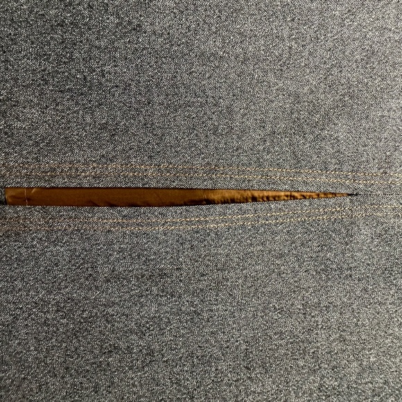 Tailored skirt with front split and designer details - Picture 10 of 12